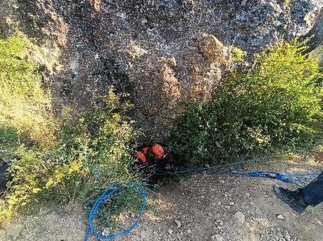 Mağarada mahsur kaldığı iddia edilen kişiyi kurtarma çalışmaları yeniden başlatıldı