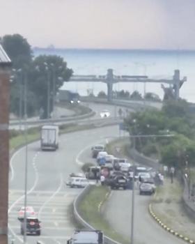 Rize’de drift yapan 2 sürücüye 301 bin lira ceza