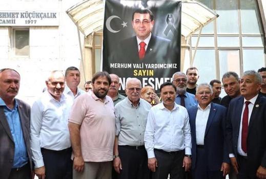 Kalp krizinden hayatını kaybeden vali yardımcısı için lokma dağıtıldı