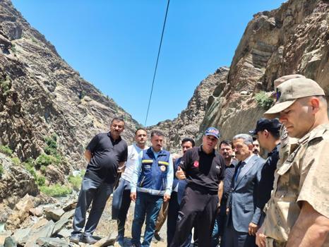 Girdiği çayda kaybolan Erkan’ı arama çalışmaları ikinci gününde (2)