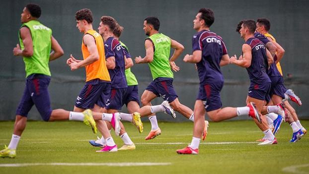 Trabzonspor, yeni sezon hazırlıklarını sürdürdü