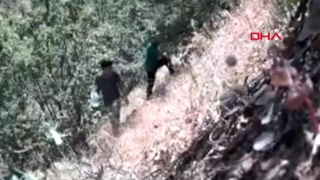 Jandarma tarafından kullanılan fotokapanlarla, 1.847 şüpheli tespit edilerek yakalandı