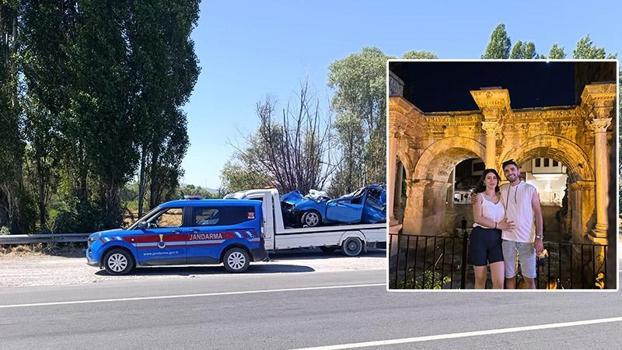 Kazada uzman çavuş ile eşi öldü, 8 aylık bebekleri ağır yaralandı