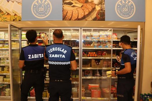 Toroslar Belediyesi zabıta ekiplerinden kapsamlı denetim
