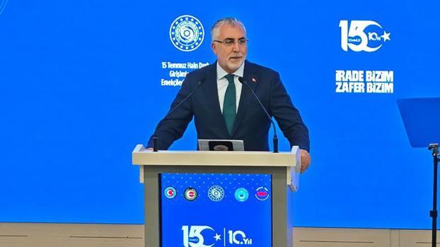 Bakan Işıkhan: Artık hiçbir hak mücadelesi demokrasi dışında yürütülemez