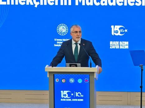 Bakan Işıkhan: Artık hiçbir hak mücadelesi demokrasi dışında yürütülemez