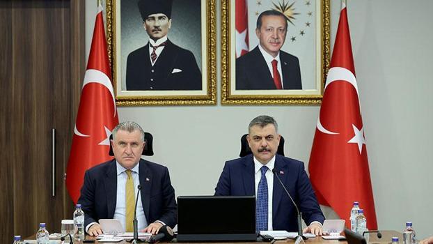 Bakanlar Çiftçi ile Bak, Spor Güvenliği Toplantısı’nı gerçekleştirdi