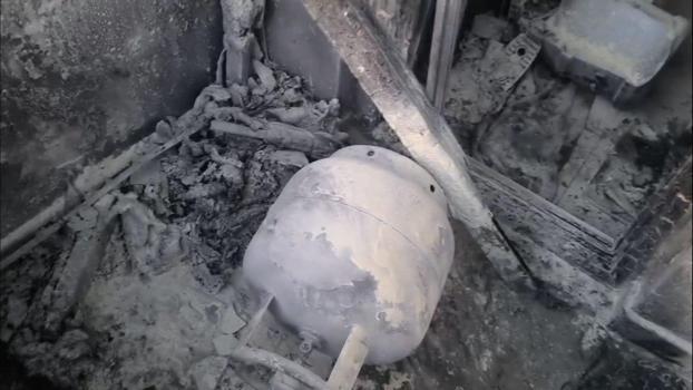 Mardin’de mutfak tüpü alev aldı: 2 yaralı