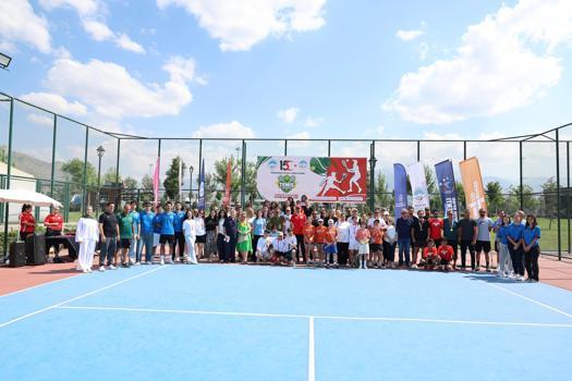Kayseri'de tenis turnuvası sona erdi