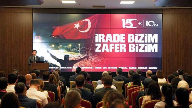 Göç İdaresi Başkanlığında ‘İrade Bizim Zafer Bizim’ programı düzenlendi
