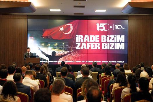 Göç İdaresi Başkanlığında ‘İrade Bizim Zafer Bizim’ programı düzenlendi