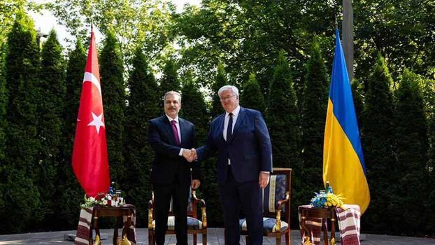 Dışişleri Bakanı Fidan, Ukraynalı mevkidaşı Sibiha ile görüştü