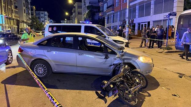 Çubuk’ta iki ayrı kazada 2 kişi yaralandı