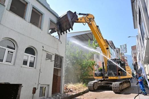 Yıldırım'da Mimarsinan Kentsel Dönüşüm Projesi 2’nci Etap’ta yıkım başladı
