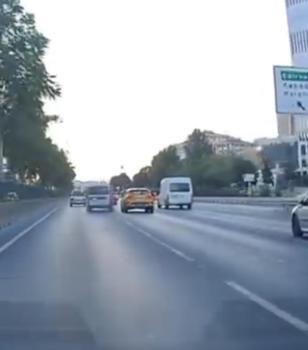 Ataşehir’de trafikte makas atan sürücüye 96 bin lira ceza; aracı trafikten men edildi