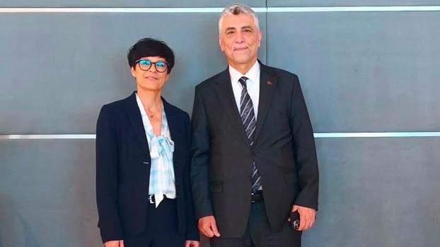Ticaret Bakanı Bolat, AB Komisyonu Üyesi Kos ile bir araya geldi