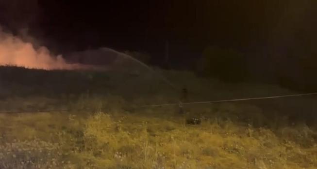 Kırklar Dağında çıkan yangın söndürüldü