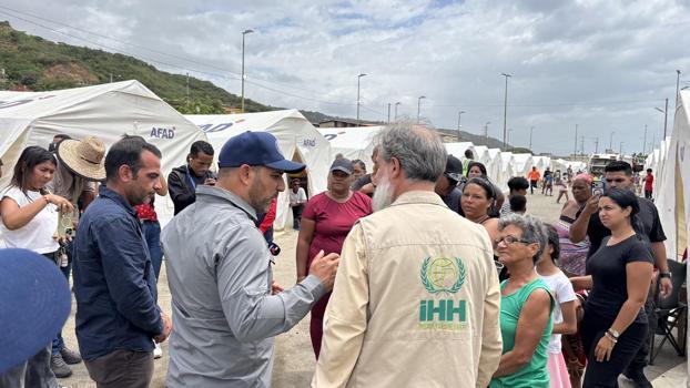 İHH’nın depremlerin yaşandığı Venezuela’ya yardımları sürüyor