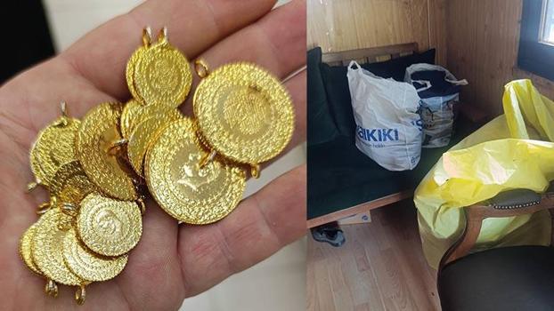 Bağışlanan kıyafetlerden 23 altın ile 6 bin 500 lira çıktı