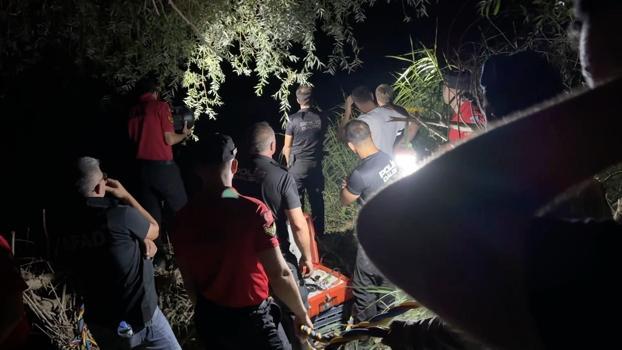 Aydın’da nehirde kaybolan 2 çocuk için arama çalışması başlatıldı (2)