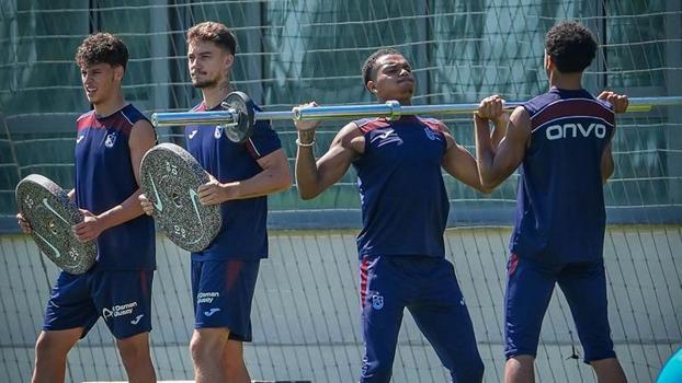 Trabzonspor kuvvet çalıştı