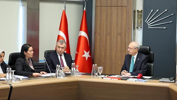 Kılıçdaroğlu, Uluslararası İnsan ve Çocuk Hakları Derneği yöneticileri ile görüştü