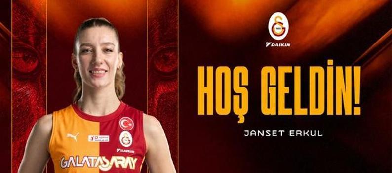 Galatasaray Daikin, Janset Cemre Erkul'u kadrosuna kattı