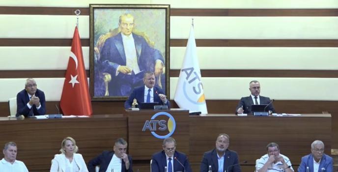 ATSO'da gergin meclis