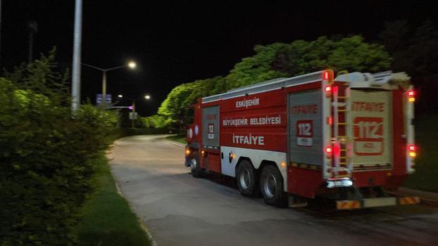 Eskişehir’de TEI yerleşkesinde yangın