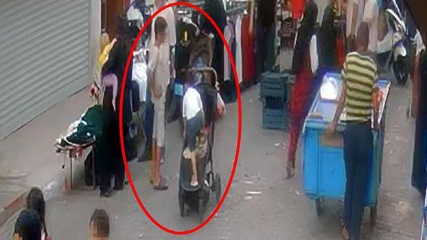 Arkadaşının 12 yaşındaki oğluna pazarda yankesicilik yaptırdı