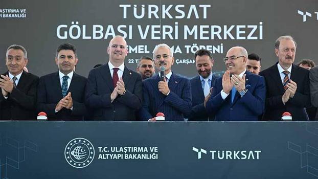 Türksat Gölbaşı Veri Merkezi'nin temeli atıldı