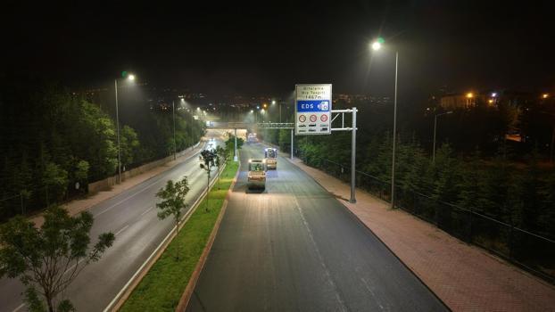 Büyükşehir’den, Kerkük Bulvarı’nda 14 milyon TL’lik asfalt çalışması