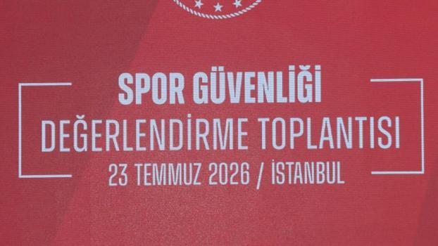 Bakan Çiftçi, Spor Güvenliği Değerlendirme Toplantısı'na katıldı