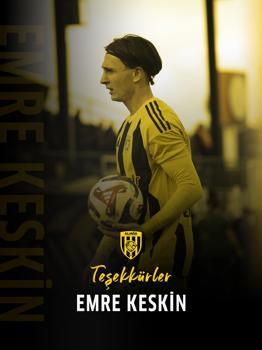 Aliağa FK'da Emre Keskin gitti