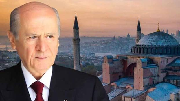 Bahçeli'den 'Ayasofya' mesajı