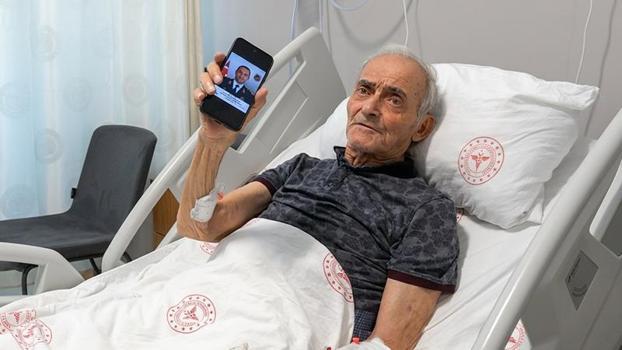 Şehit babasına kapalı yöntemle kalp kapağı değişim