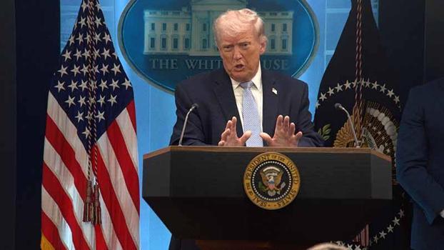 Trump'tan İran açıklaması: Büyük çaplı saldırılar konusunda henüz karar verilmedi