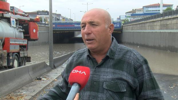 Ankara'da sağanak sele neden oldu; araçlar sürüklendi (3)