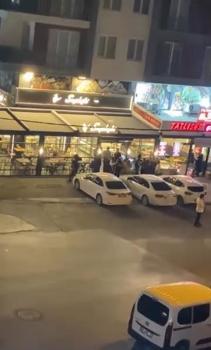 Beylikdüzü’nde 4 kadının saç saça kavgası kamerada