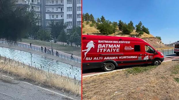 Selfie çekerken sulama kanalına düşen çocuğu çevredekiler kurtardı