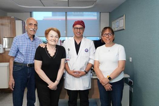 Rutin kontrolde tespit edilen kanseri erken tanıyla yendi