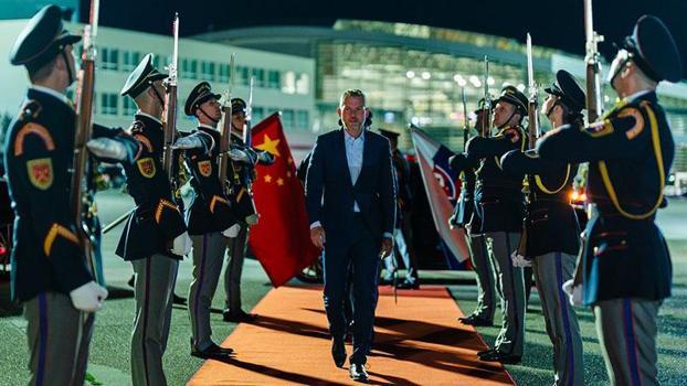 Slovakya Cumhurbaşkanı Peter Pellegrini, Çin’de
