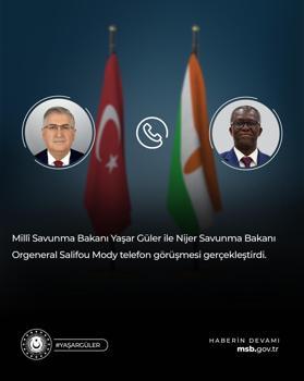 Bakan Güler, Nijerli mevkidaşı Mody ile görüştü