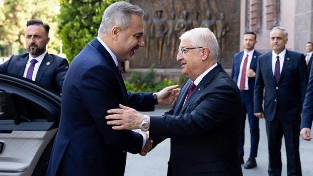 Bakanlar Fidan ve Güler bir araya geldi