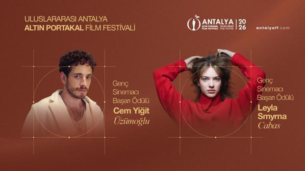 Altın Portakal’ın Genç Başarı Ödülleri Cem Yiğit Üzümoğlu ve Leyla Smyrna Cabas’a