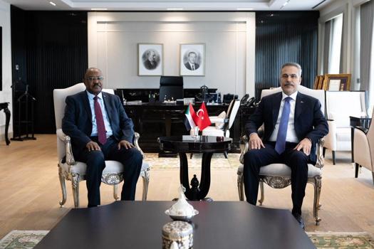 Bakan Fidan, Sudanlı mevkidaşı ile görüştü