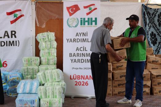 İHH, Lübnan’da yardım çalışmalarına devam ediyor