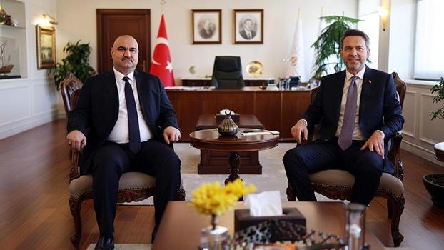 Bakan Bayraktar, Kerkük Valisi Selman Ağa'yı kabul etti