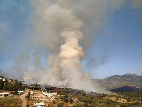 Kumluca'da orman yangını / Ek fotoğraf