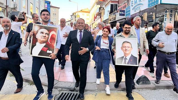 Çankırı'da görevden alınan İl Başkanı Ağaoğlu ve partililer CHP'den istifa edip, Yeni Parti'ye geçti